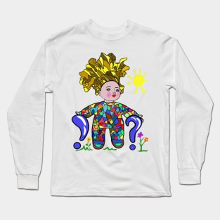 Colorful Toy Cartoon Long Sleeve T-Shirt